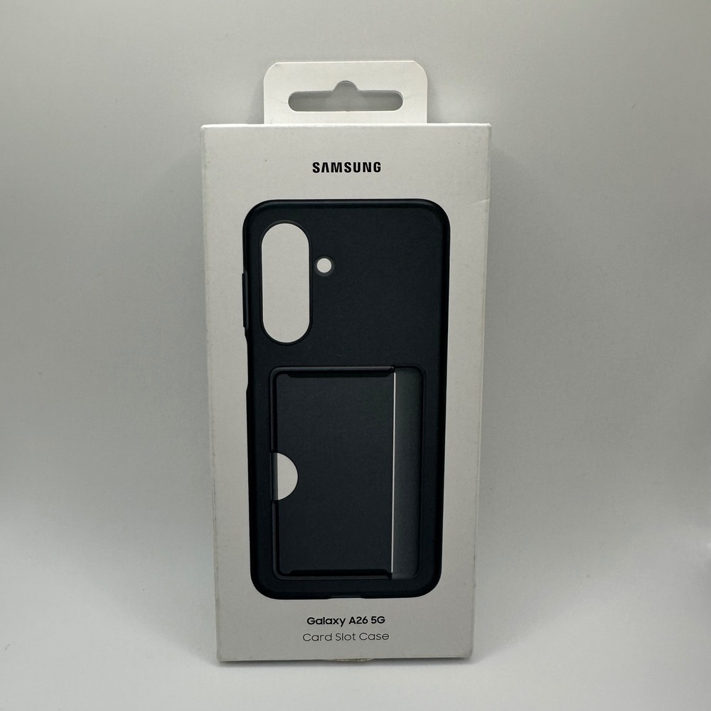Samsung Galaxy A26 5G Card Slot Case Navy Blue Protective Cover NIB Opened